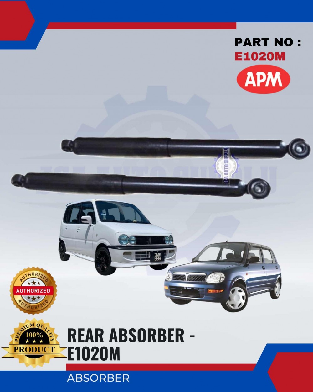 Perodua Kenari Kelisa Rear Absorber Gas Apm E M