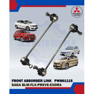 Front Absorber Link (2pcs)-Proton Saga Blm-Flx-Preve-Exora-Suprima-Savvy-PW861115