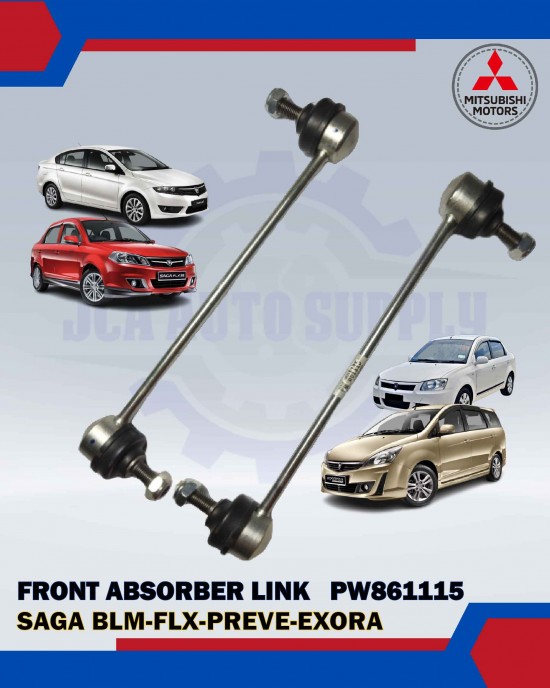 FRONT ABSORBER LINK (2PCS)-PROTON SAGA BLM,FLX, PREVE,EXORA, SUPRIMA, SAVVY-PW861115 Shocks Absorber / Struts / Suspension Parts image