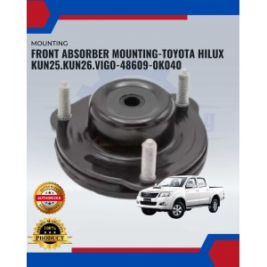 FRONT ABSORBER MOUNTING-TOYOTA HILUX  KUN25.KUN26.VIGO-48609-0K040