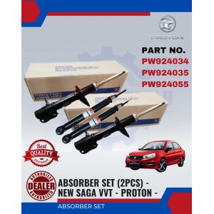 Absorber Set-New Saga Vvt-Front-Rear-Proton-PW924034/035-