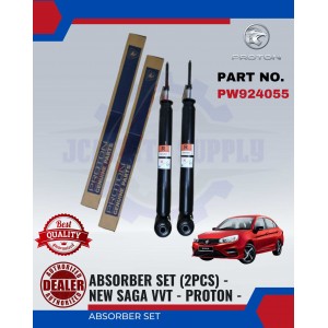 Absorber Set-New Saga VVT-Front-Rear-Proton-PW924055