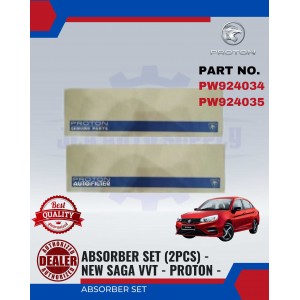 Absorber Set-New Saga VVt-Front-Proton-Rear-PW924034-PW924035-PW920455