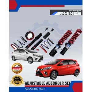 Adjustable Absorber Set-High-Low-Body-Shift-Perodua Myvi 2018-MINES