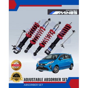 Adjustable Absorber Set-High-Low-Body-Shift-Perodua Alza-MINES