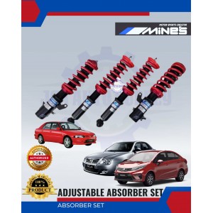 Adjustable Absorber Set-High-Low-Body-Shift-Proton Wira-Waja-Persona-MINES