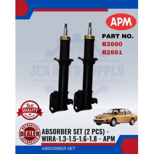 Front Absorber Set-Proton Wira 1.6 1.8-APM-B2660-2661-Gas