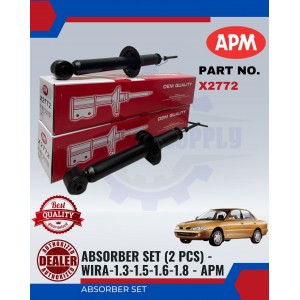 Absorber Set-Wira-1.3-1.5-1.6-1.8-Apm(Gas-Oil)2 Pcs-X2772