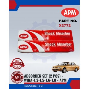 Absorber Set-Wira-1.3-1.5-1.6-1.8-Apm(Gas-Oil)2 Pcs-X2772