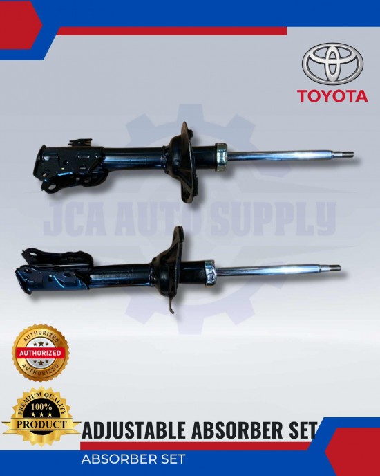 Front-Rear Absorber Set-Toyota Vios NCP42 Adjustable Absorber image