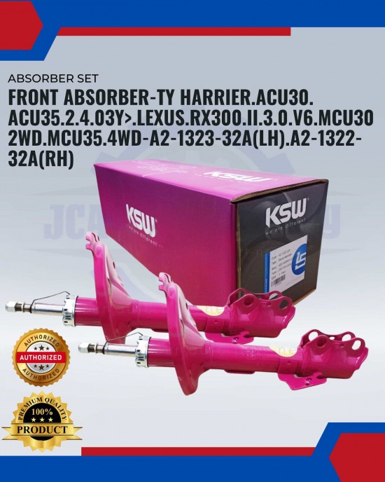 ABSORBER FRONT-TY HARRIER.ACU30. ACU35.2.4.03Y>.LEXUS.RX300.II.3.0.V6.MCU30 2WD.MCU35.4WD Absorber-Suspension Parts image