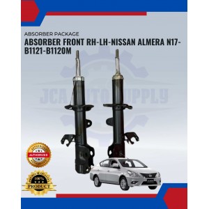 FRONT ABSORBER PACKAGE (B1121M-B1120M) - NISSAN ALMERA N17