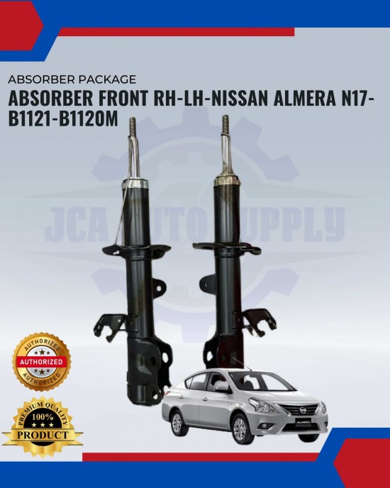 FRONT ABSORBER PACKAGE (B1121M-B1120M) - NISSAN ALMERA N17 Absorber-Suspension Parts image