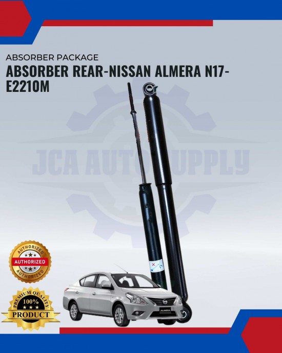 REAR ABSORBER PACKAGE (E2210M)- NISSAN ALMERA N17 Absorber-Suspension Parts image