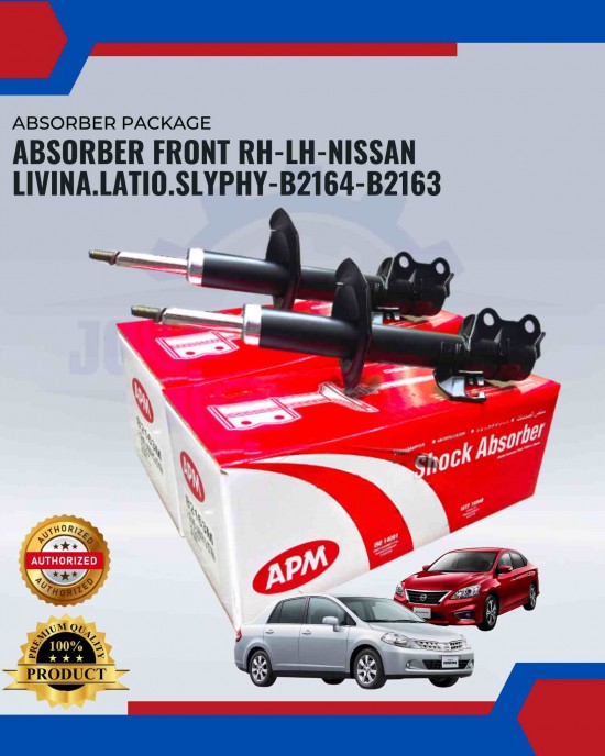 FRONT ABSORBER PACKAGE (B2164-B163)- NISSAN LIVINA.LATIO.SLYPHY Absorber-Suspension Parts image