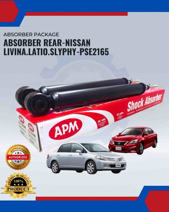 Showing image for REAR ABSORBER PACKAGE (PSE2165)- NISSAN LIVINA.LATIO.SLYPHY REAR ABSORBER PACKAGE (PSE2165)- NISSAN LIVINA.LATIO.SLYPHY image