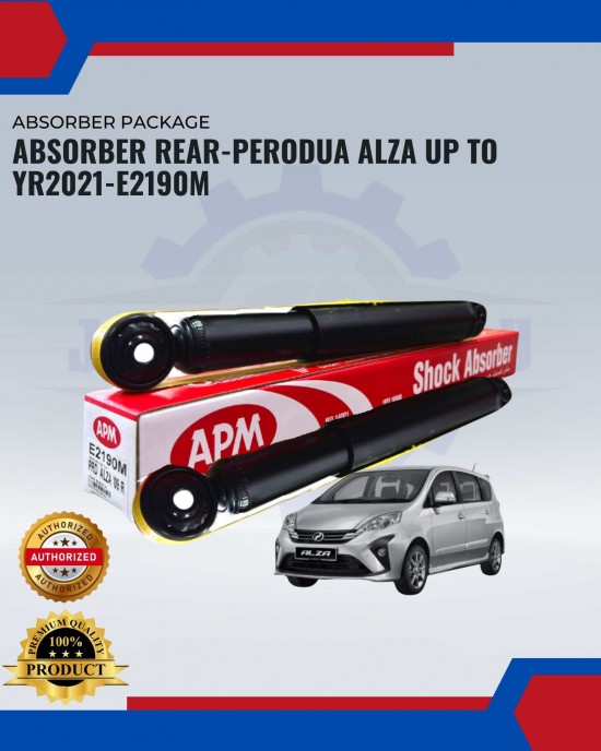 REAR ABSORBER PACKAGE (E2190M) - PERODUA ALZA UP TO YR2021 Absorber-Suspension Parts image