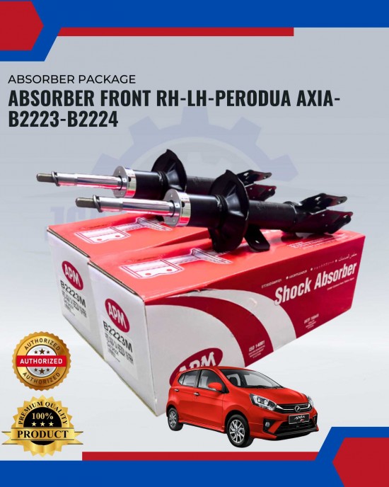 FRONT ABSORBER PACKAGE (B2223-B2224) - PERODUA AXIA Absorber-Suspension Parts image