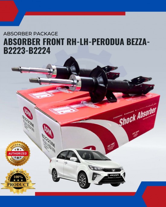 FRONT ABSORBER PACKAGE (B2223-B2224) - PERODUA BEZZA Absorber-Suspension Parts image