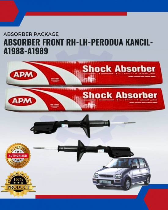 FRONT ABSORBER PACKAGE (A1988-A1989) - PERODUA KANCIL Absorber-Suspension Parts image