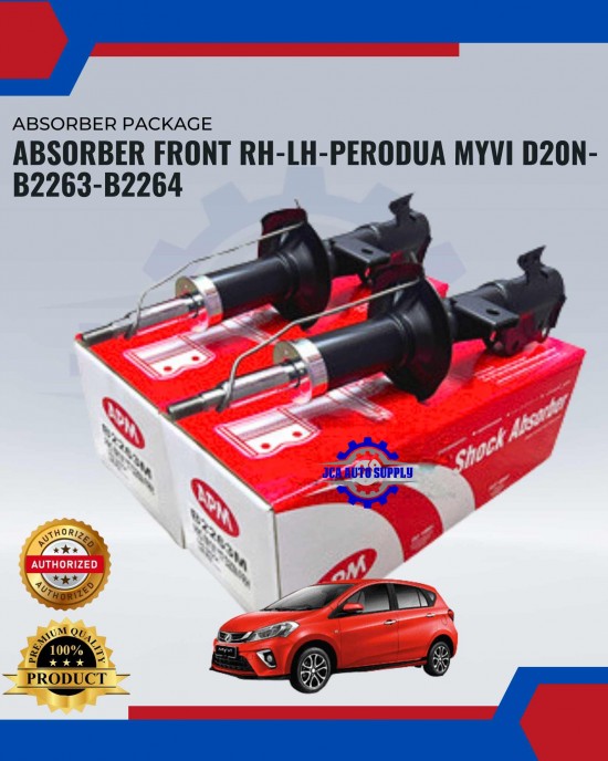 FRONT ABSORBER PACKAGE (B2263-B2264)- PERODUA MYVI D20N Absorber-Suspension Parts image