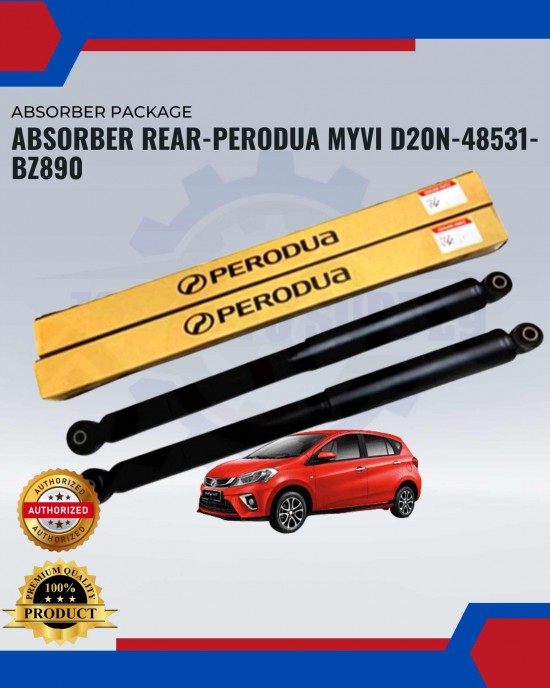 REAR ABSORBER PACKAGE (48531-BZ890)- PERODUA MYVI D20N Absorber-Suspension Parts image