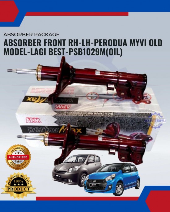 FRONT ABSORBER PACKAGE (PSB1029M)- PERODUA MYVI OLD MODEL-LAGI BEST Absorber-Suspension Parts image