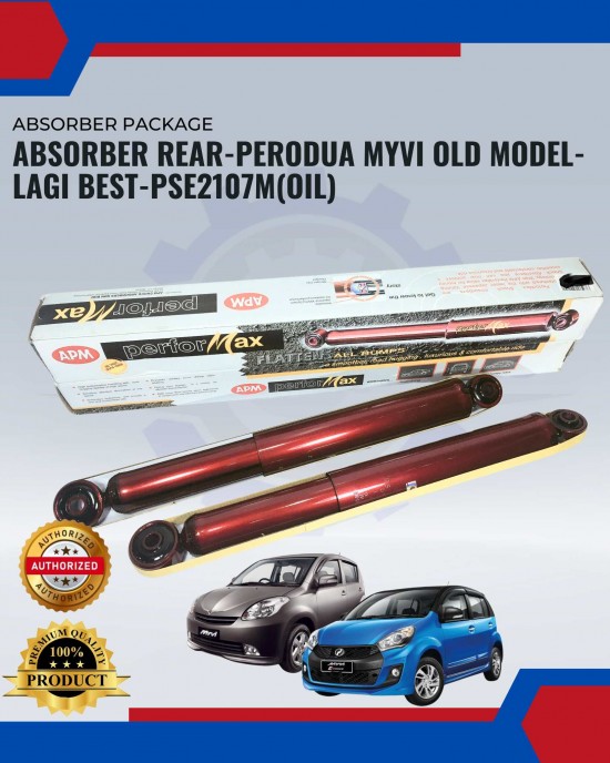 REAR ABSORBER PACKAGE (PSE2107M) - PERODUA MYVI OLD MODEL-LAGI BEST Absorber-Suspension Parts image