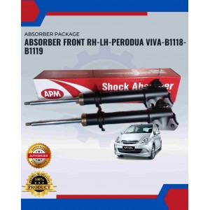 FRONT ABSORBER PACKAGE (B118-B119)- PERODUA VIVA FRONT ABSORBER PACKAGE (B118-B119)- PERODUA VIVA