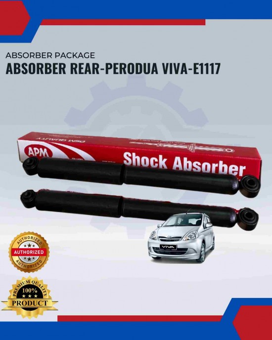 REAR ABSORBER PACKAGE (E1117) - PERODUA VIVA Absorber-Suspension Parts image