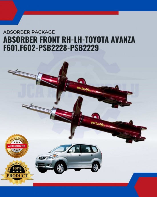 FRONT ABSORBER PACKAGE (PSB2228-PSB2229)- TOYOTA AVANZA F601-F602 Absorber-Suspension Parts image