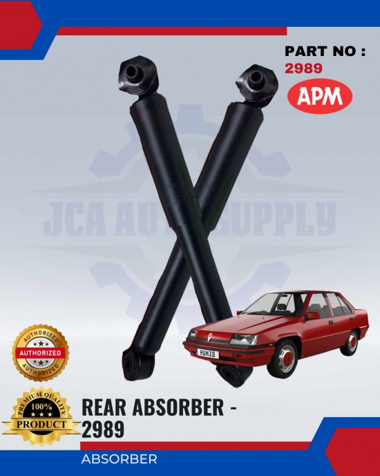 PROTON SAGA ALL '85 REAR ABSORBER (OIL) - APM - 2989 Shocks Absorber / Struts / Suspension Parts image