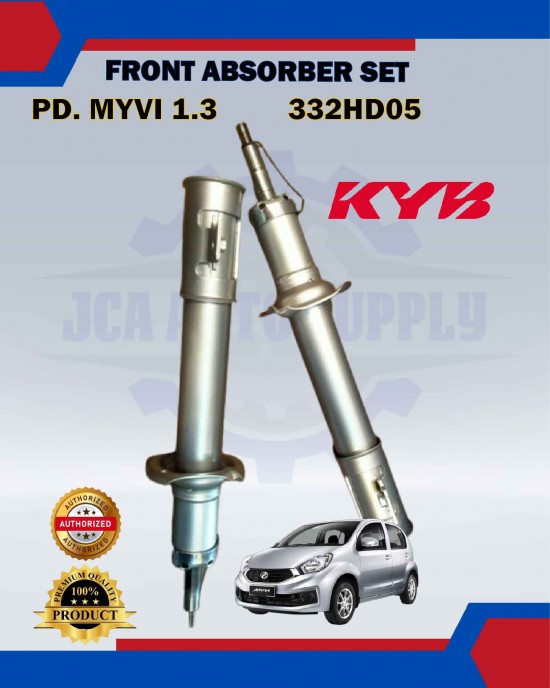 Front Absorber Set-Perodua Myvi 2005-2017-KYB RS ULTRA-332HD05 Absorber-Suspension Parts image