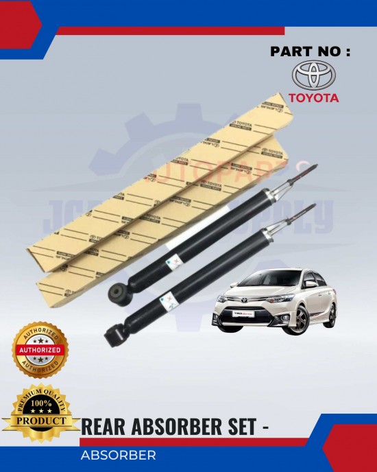 Toyota VIOS Rear Absorber Set-NCP150 Shocks Absorber / Struts / Suspension Parts image