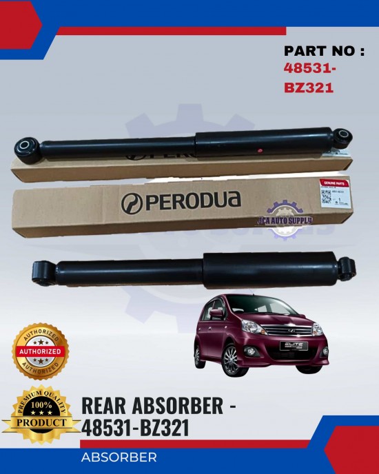 ORIGINAL PERODUA VIVA REAR ABSORBER-48531-BZ321 Shocks Absorber / Struts / Suspension Parts image