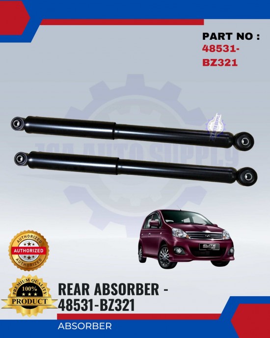 ORIGINAL PERODUA VIVA REAR ABSORBER-48531-BZ321 Shocks Absorber / Struts / Suspension Parts image