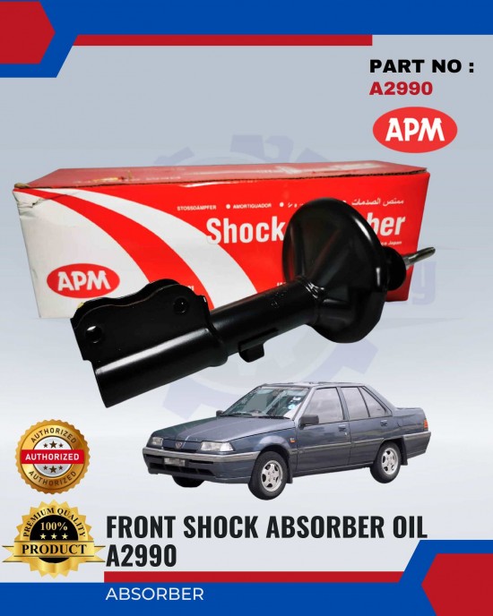 APM FRONT SHOCK ABSORBER OIL (2 PCS) - PROTON SAGA ISWARA - A2990 Shocks Absorber / Struts / Suspension Parts image