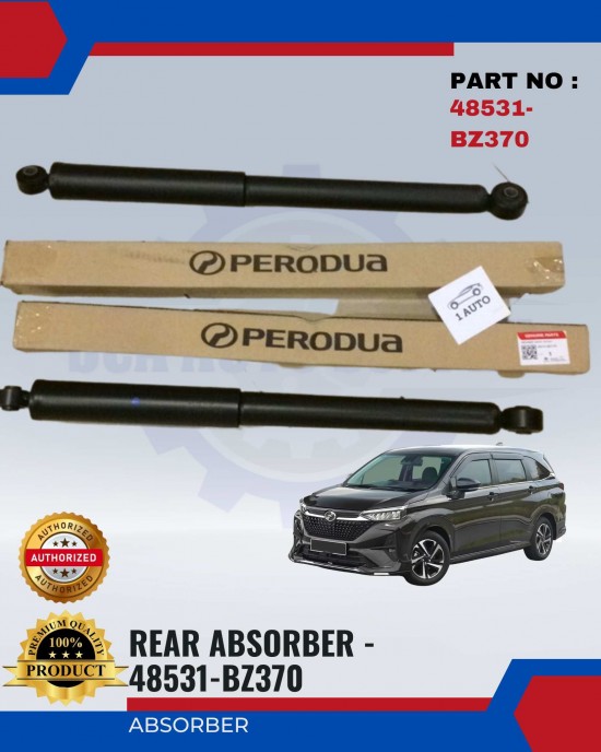 PERODUA ALZA REAR ABSORBER-48531-BZ370 Shocks Absorber / Struts / Suspension Parts image