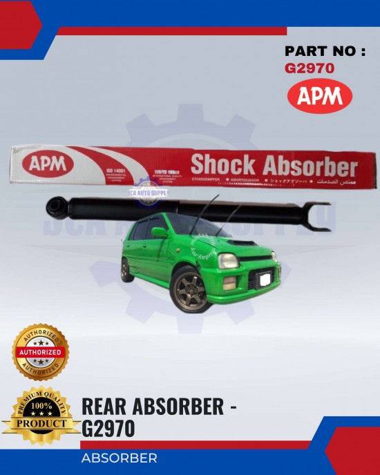 REAR ABSORBER - PERODUA KANCIL - APM - 2970 Shocks Absorber / Struts / Suspension Parts image