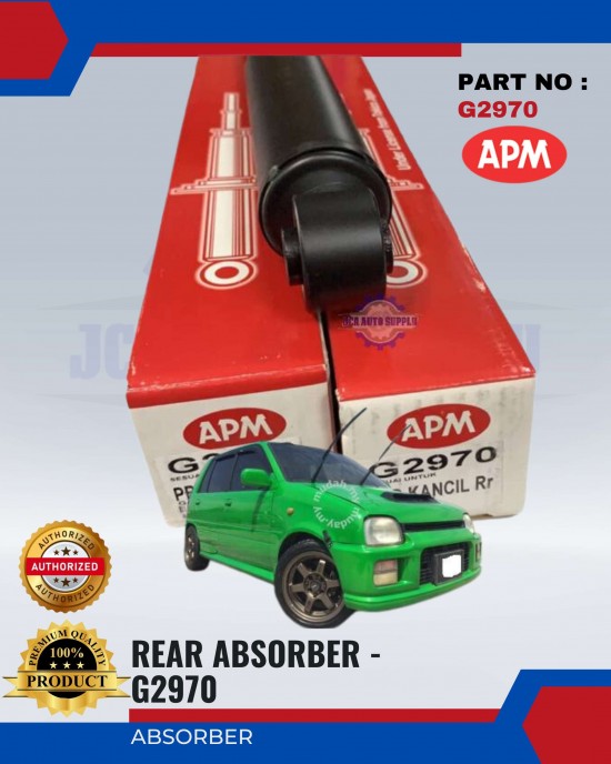 REAR ABSORBER - PERODUA KANCIL - APM - 2970 Shocks Absorber / Struts / Suspension Parts image