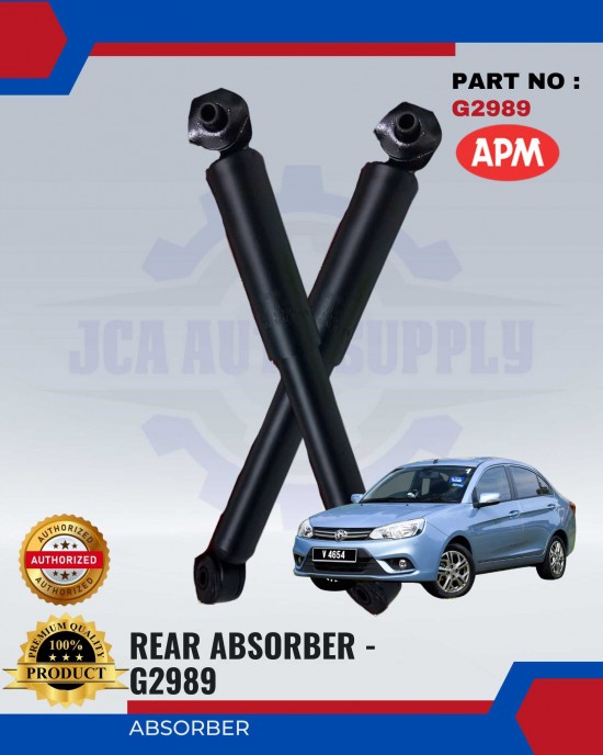 Proton Saga Rear Absorber - APM - G2989 Shocks Absorber / Struts / Suspension Parts image