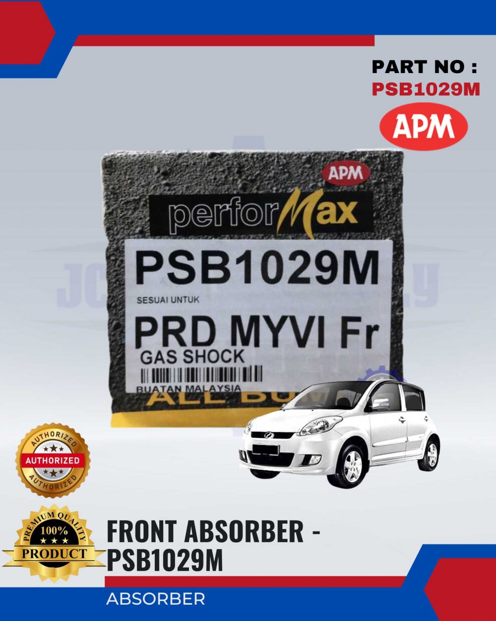 Perodua Myvi Front Absorber APM PerforMAX PSB1029M