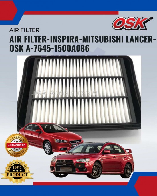 Air Filter-Inspira-Mitsubishi Lancer-OSK A-7645-1500A086 image