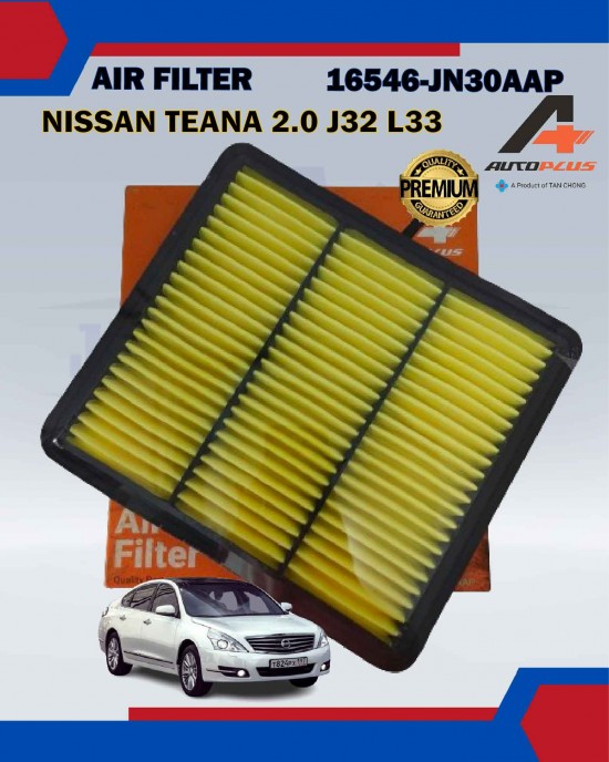 Air Filter-Nissan Teana 2.0 J32 L33-Tan Chong/Autoplus-16546-JN30AAP image