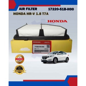 Air Filter-Honda HR-V 1.8 T7A (2016-2022).RU (2015-2019)-Honda Original-17220-51B-H00 Air Filter-Honda HR-V 1.8 T7A (2016-2022).RU (2015-2019)-Honda Original-17220-51B-H00