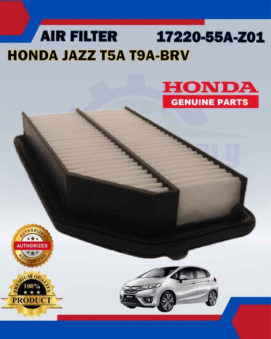 Air Filter-Honda Jazz T5A, City T9A, BRV-HONDA Original-17220-55A-Z01 image