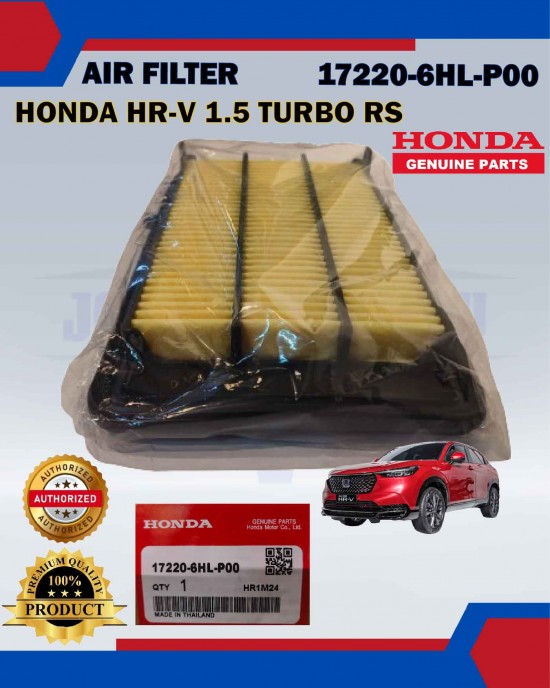 Air Filter-Honda HR-V 1.5 Turbo RS-HONDA Original-17220-6HL-P00 image