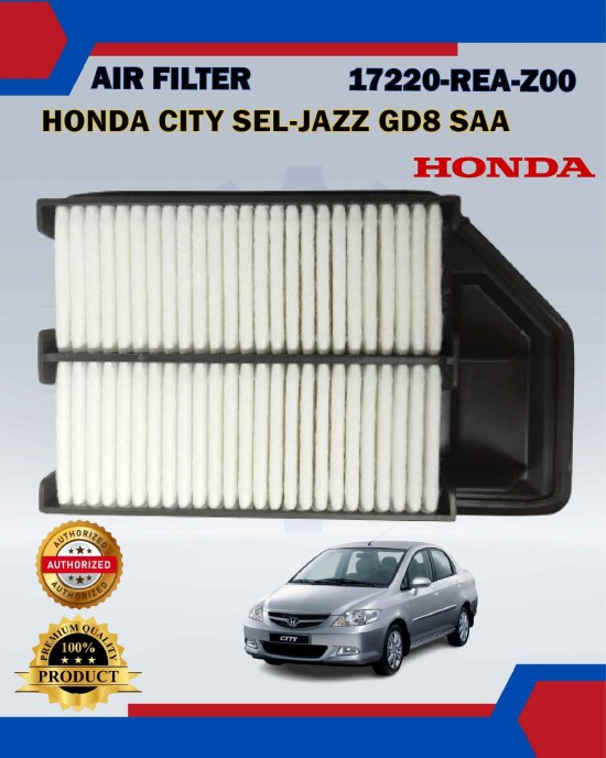 Showing image for Air Filter-Honda City SEL IDSI.GD8.Jazz SAA-Honda-17220-REA-Z00 Air Filter-Honda City SEL IDSI.GD8.Jazz SAA-Honda-17220-REA-Z00 image