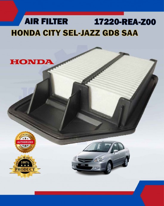 Showing image for Air Filter-Honda City SEL IDSI.GD8.Jazz SAA-Honda-17220-REA-Z00 Air Filter-Honda City SEL IDSI.GD8.Jazz SAA-Honda-17220-REA-Z00 image