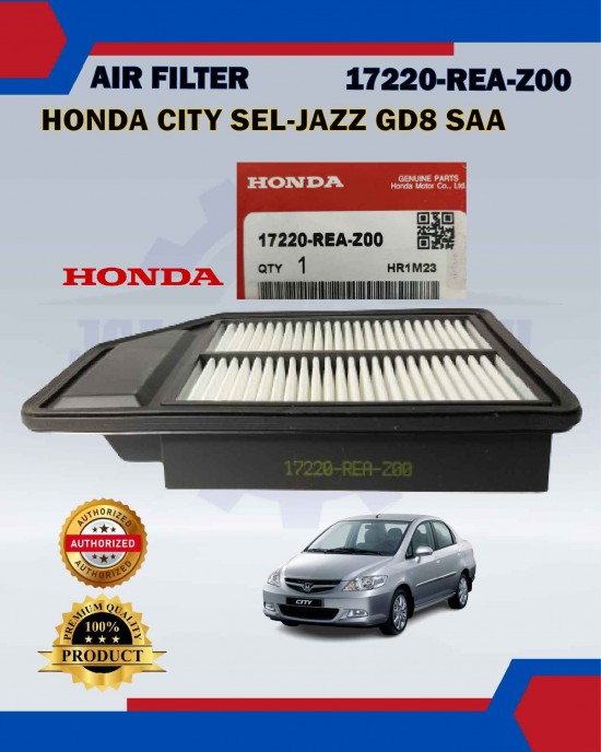 Showing image for Air Filter-Honda City SEL IDSI.GD8.Jazz SAA-Honda-17220-REA-Z00 Air Filter-Honda City SEL IDSI.GD8.Jazz SAA-Honda-17220-REA-Z00 image